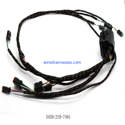 Máy đào E345D C13 Khai thác dây động cơ 2197461 Khai thác dây CAT